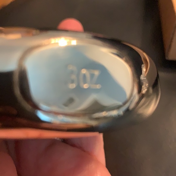 Stainless steel personal flask THE HELL WITH WORK - Picture 3 of 5